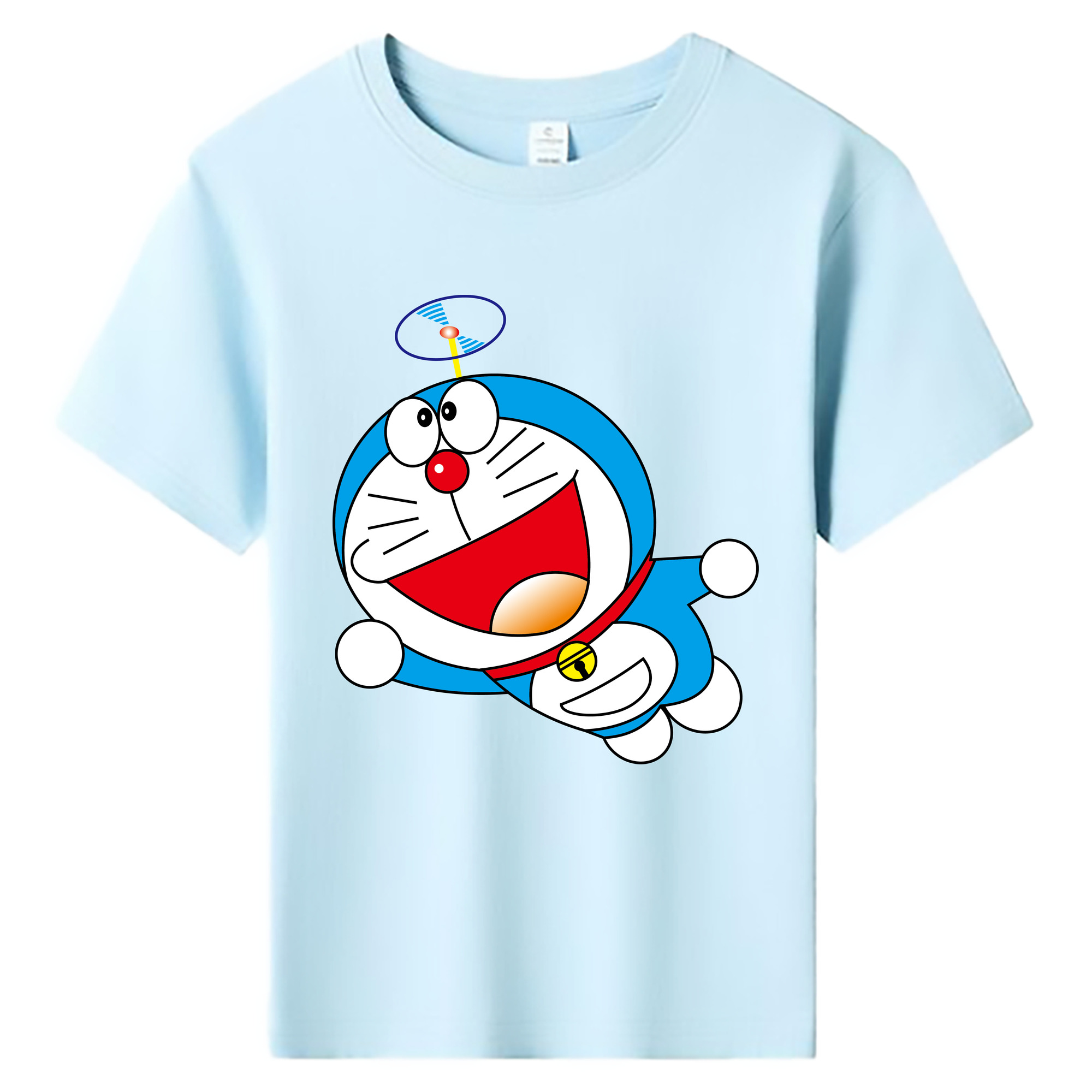 （画像用） ドラえもん Doraemon 綿100％キッズTシャツ（フロントプリント）